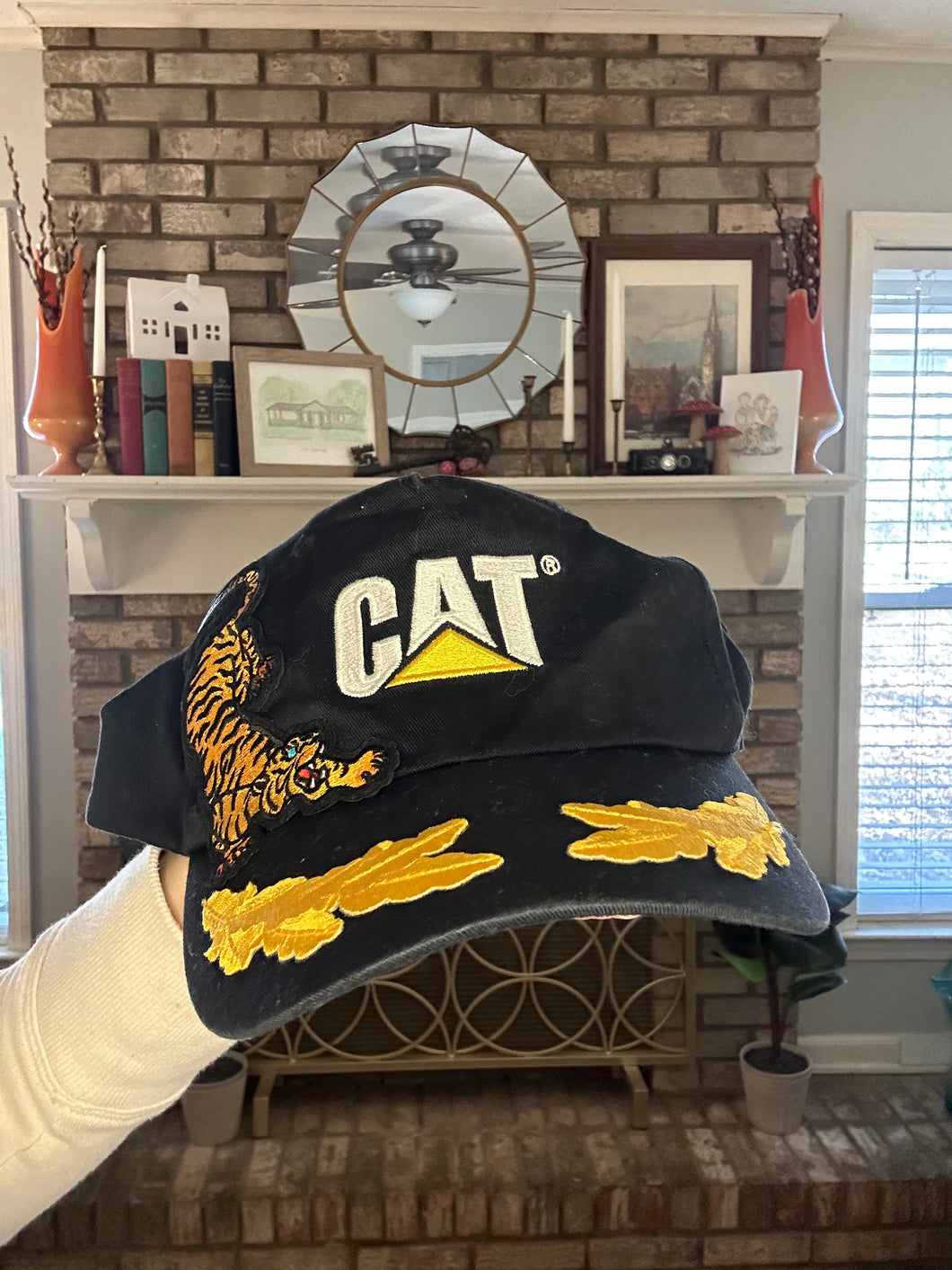 CAT patch dad hat