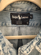 Load image into Gallery viewer, Ralph Lauren denim button up
