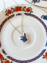 Load image into Gallery viewer, Red and Blue Pattern Necklace 6
